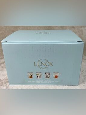 Lenox Peanuts Snoopy The Great Pumpkin Mugs - Set of 4 Halloween